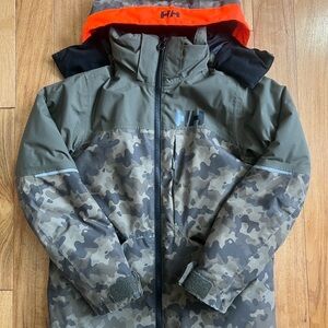 Helly Hansen Juniors’ Summit Ski Jacket - Camo